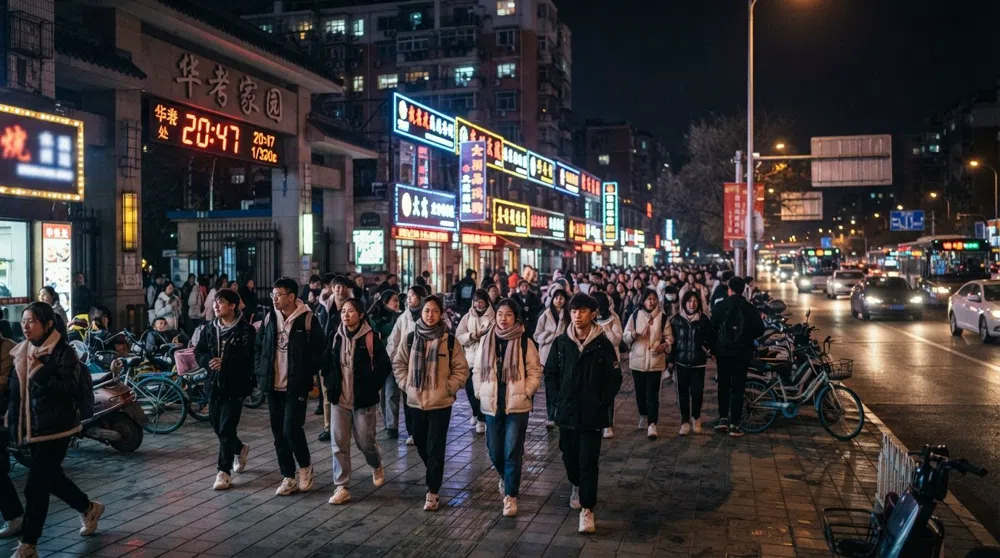 Wudaokou, Beijing: the student quarter that eats, studies and stays up late