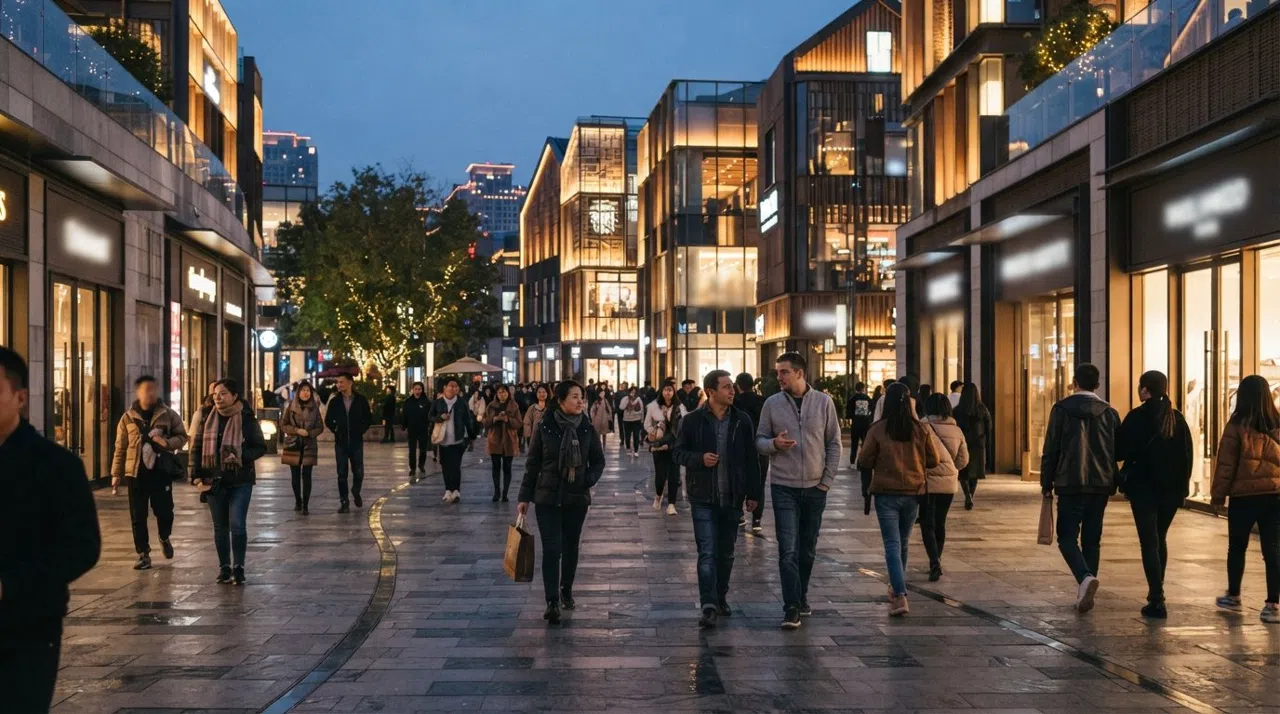 Sanlitun, Pekín: azoteas, pato y la ciudad de noche